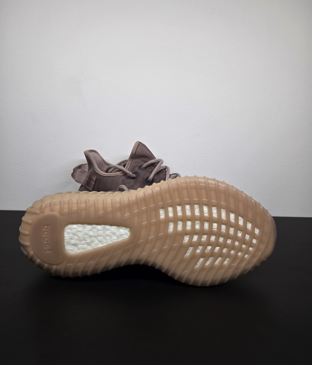 Adidas Yeezy x Adidas Purple Mesh Boost - Side view