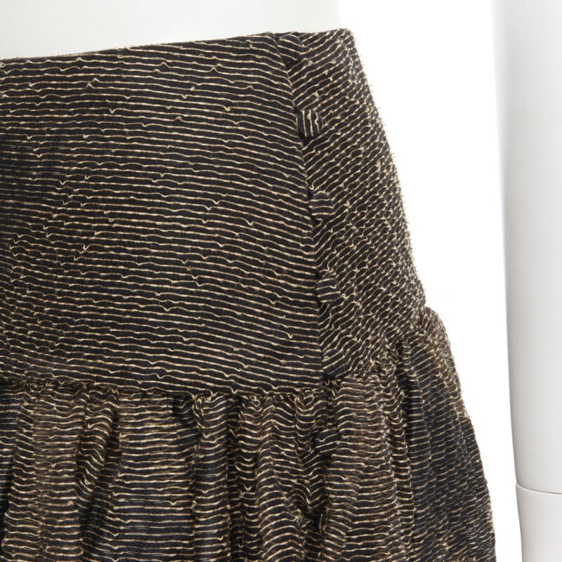 Christian Dior Gold Leaf Skirt - Image 10