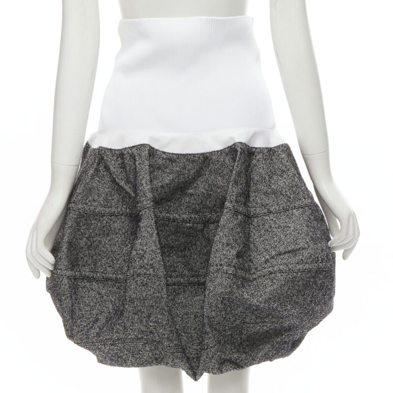 Louis Vuitton Grey Wool Bubble - Side view