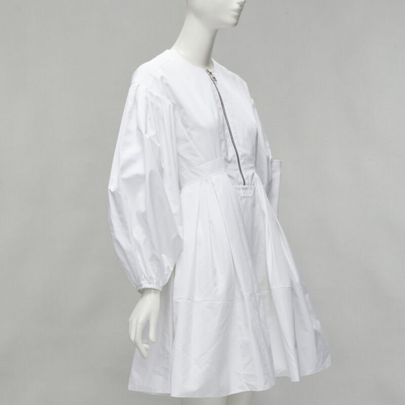 Alexander Mcqueen White Puff Dress - Image 6