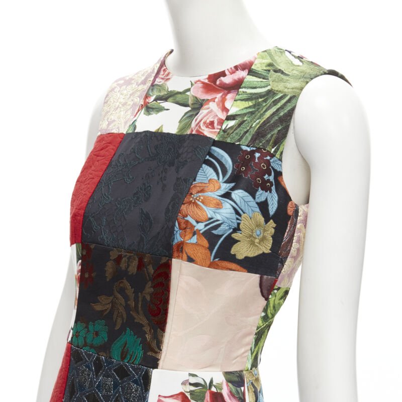 Dolce & Gabbana Patchwork Midi - Back view