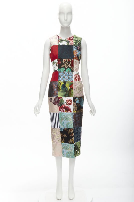 Dolce & Gabbana Patchwork Midi - Image 13