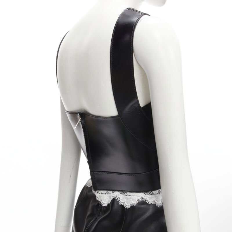 Alexander Mcqueen Lace Bustier Dress - Image 10