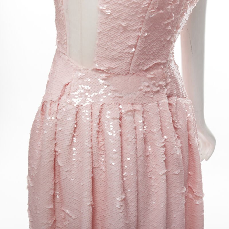 Simone Rocha Blush Sequin Dress - Detail 2