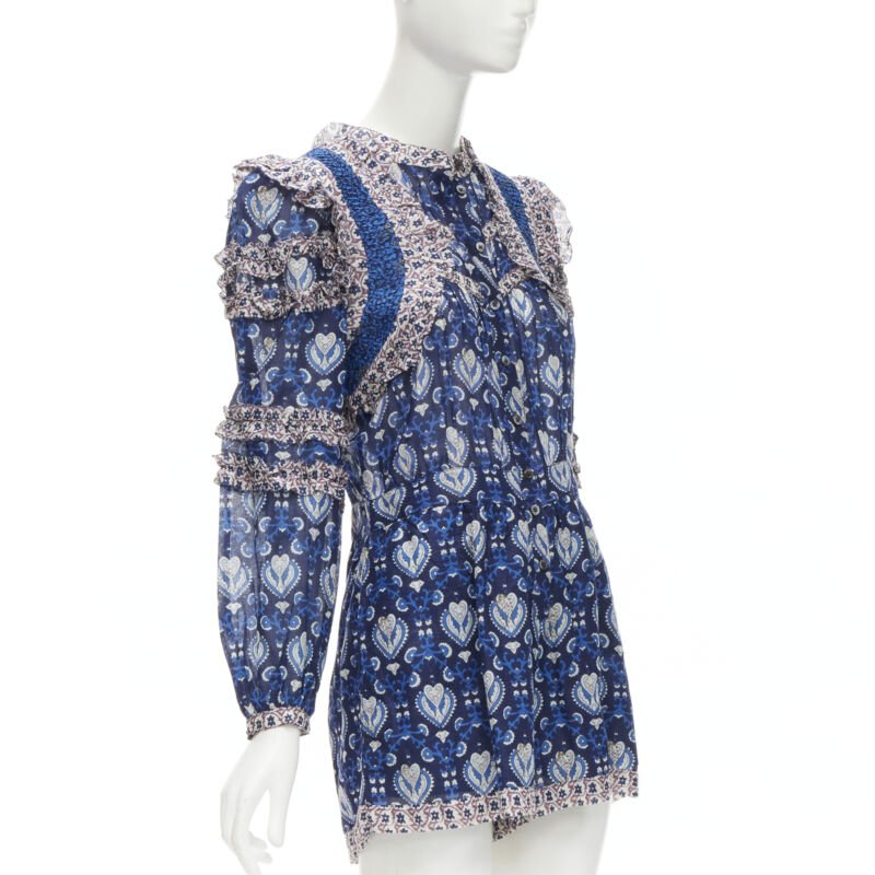 Sea New York Blue Floral Romper - Image 6