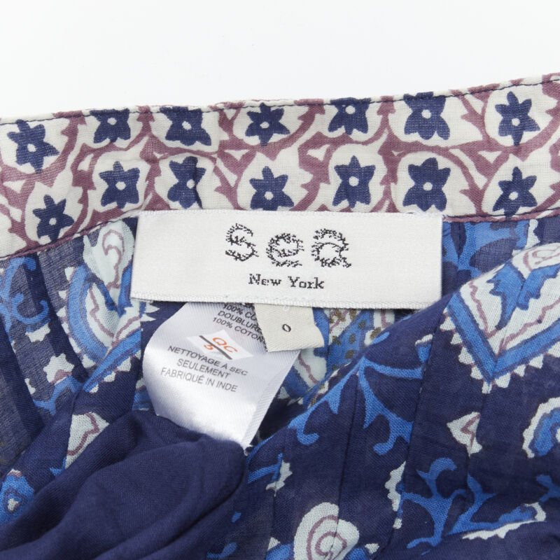 Sea New York Blue Floral Romper - Image 11