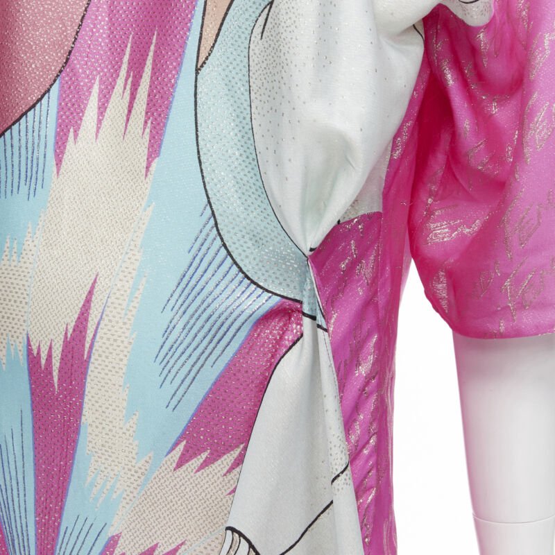 Fendi Metallic Pink Dress - Image 12