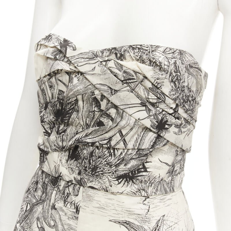 Christian Dior Beige Corset - Back view
