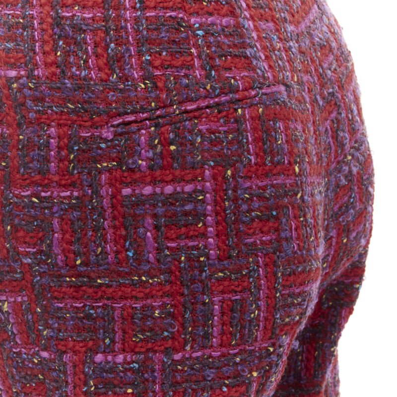 Saint Laurent Geometric Tweed - Image 11