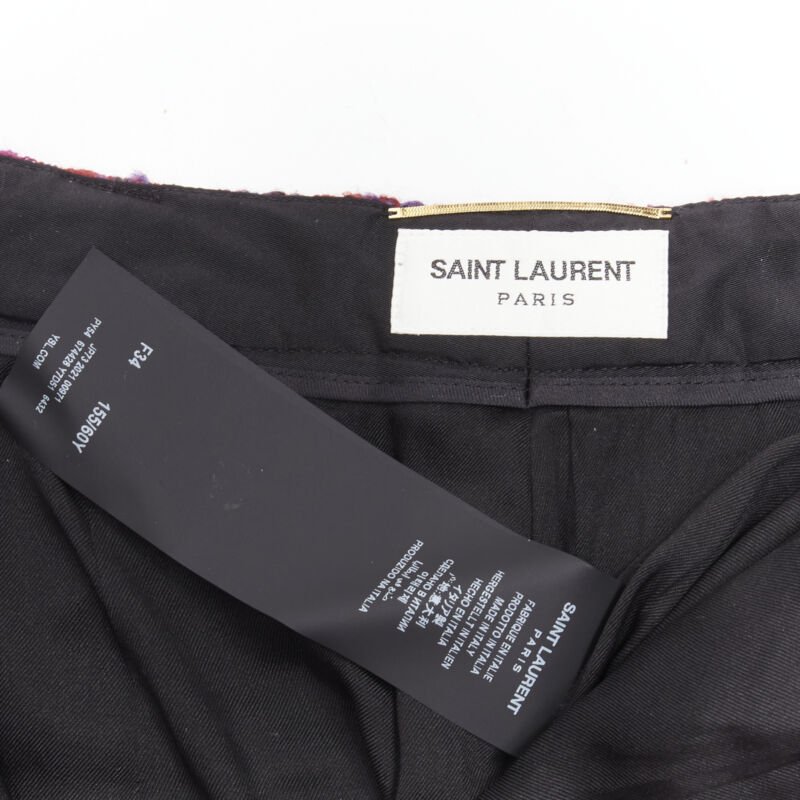 Saint Laurent Geometric Tweed - Image 12