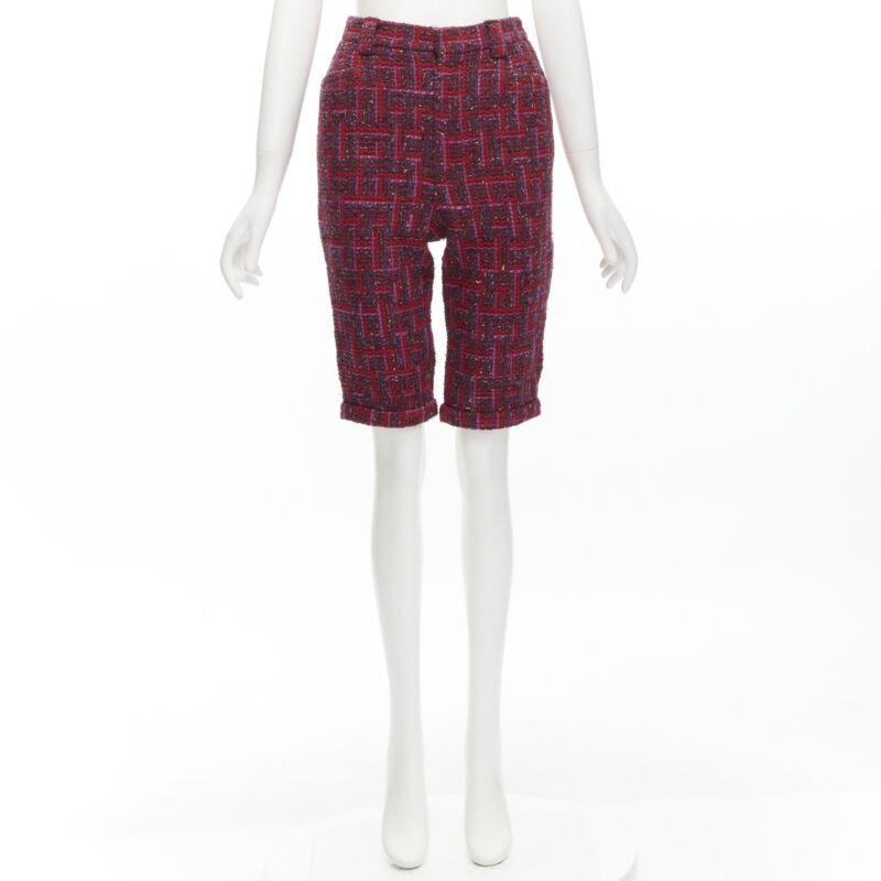 Saint Laurent Geometric Tweed - Image 13