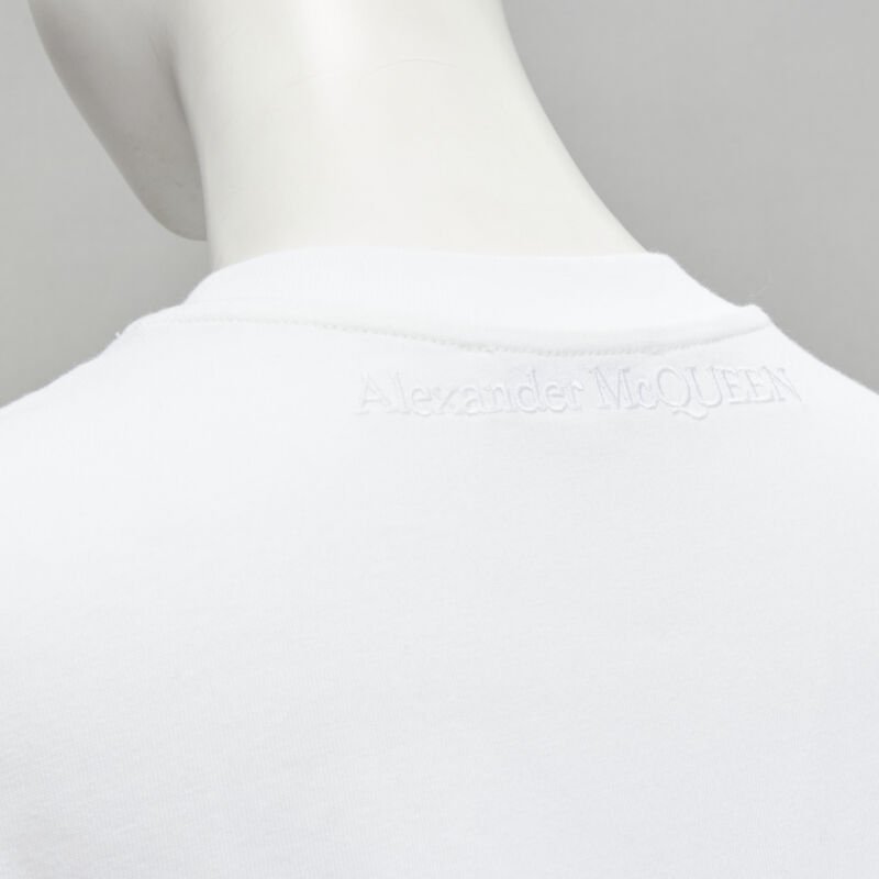 Alexander Mcqueen Spiral Ruffle Tee - Back view