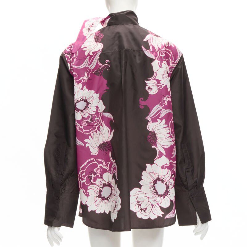 Valentino Garavani Floral Print Shirt - Side view