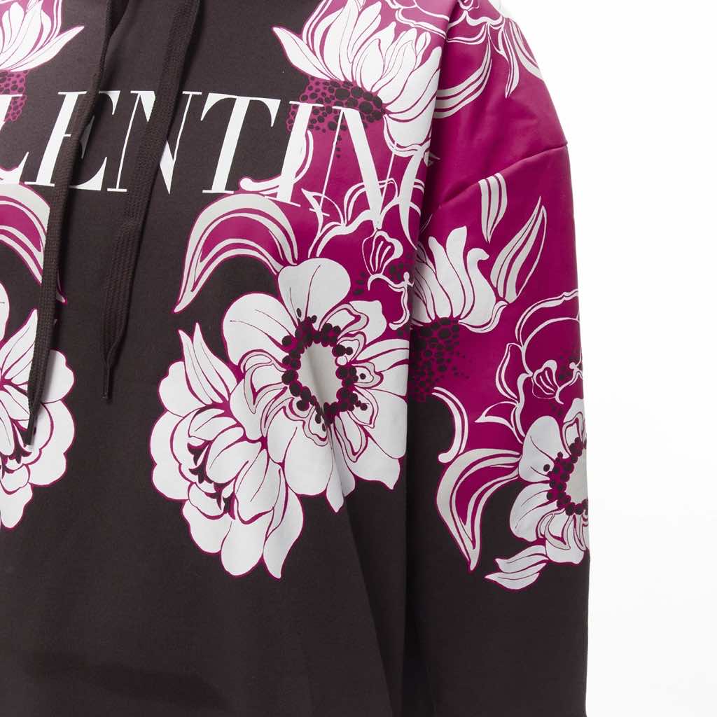 Valentino Garavani Floral Print Hoodie - Image 10