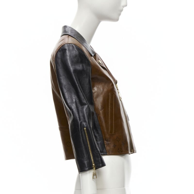 Louis Vuitton Tattoo Biker Jacket - Side view