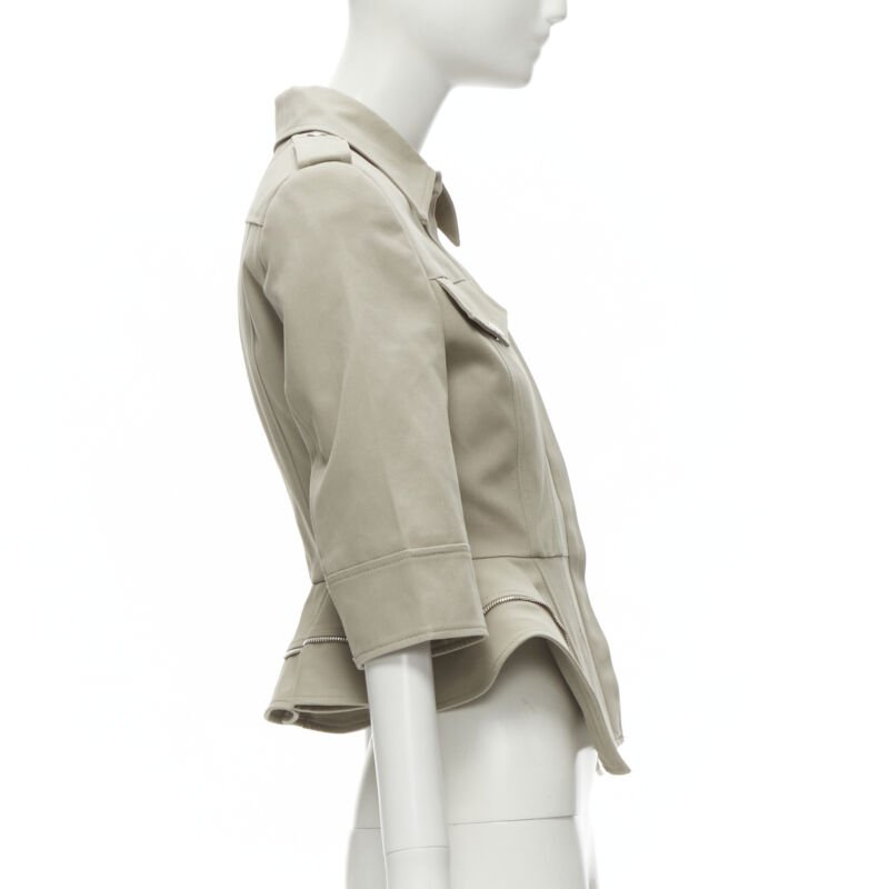 Alexander Mcqueen Zipper Trim Jacket - 4