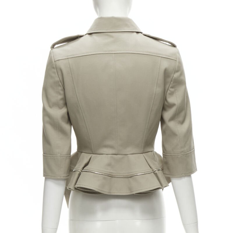 Alexander Mcqueen Zipper Trim Jacket - Side view