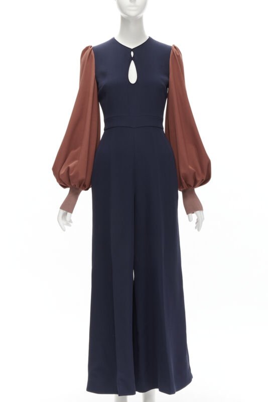 Roksanda Navy Red Jumpsuit