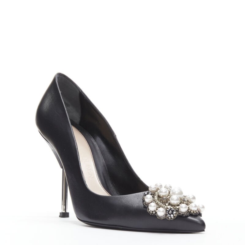 Alexander Mcqueen Pearl Stiletto Pumps