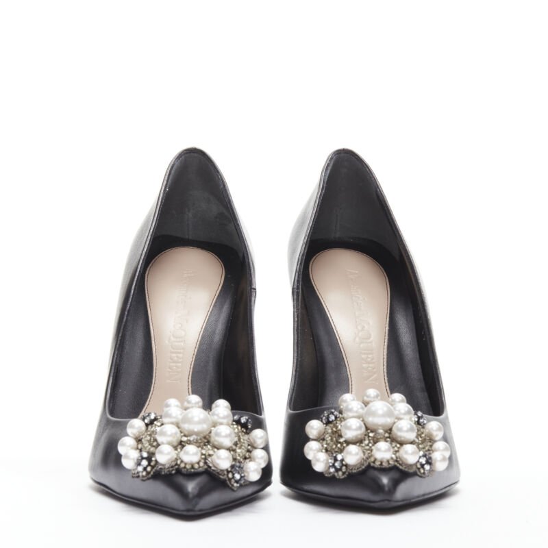 Alexander Mcqueen Pearl Stiletto Pumps - 4