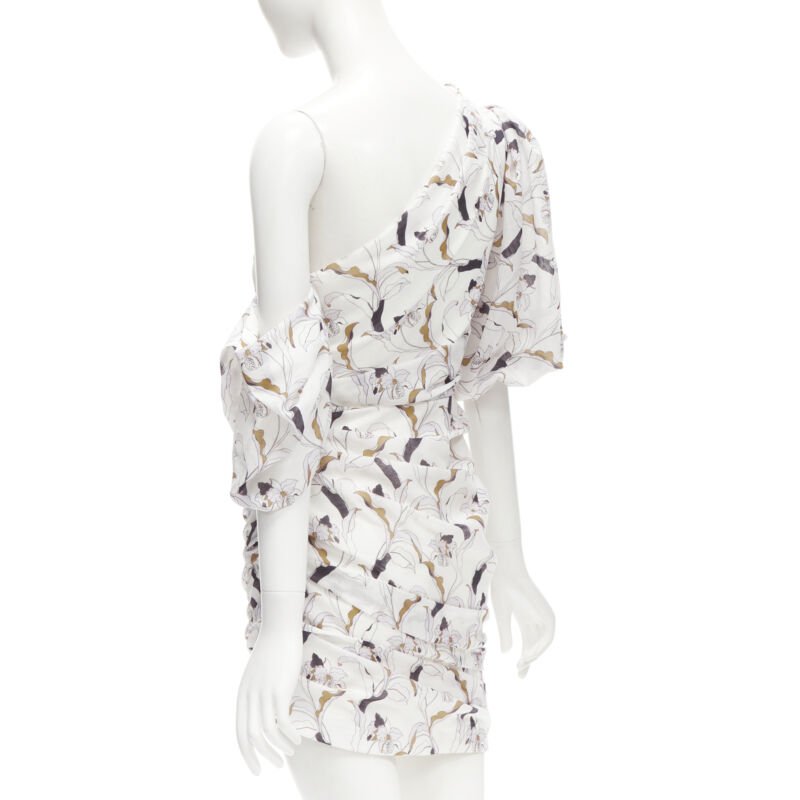 Acler White Floral Puff Dress - Detail 1