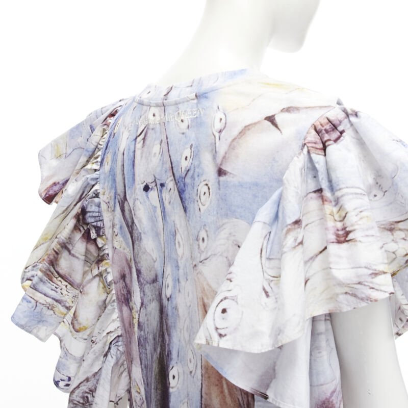 Alexander Mcqueen William Blake Mini Dress - Image 10