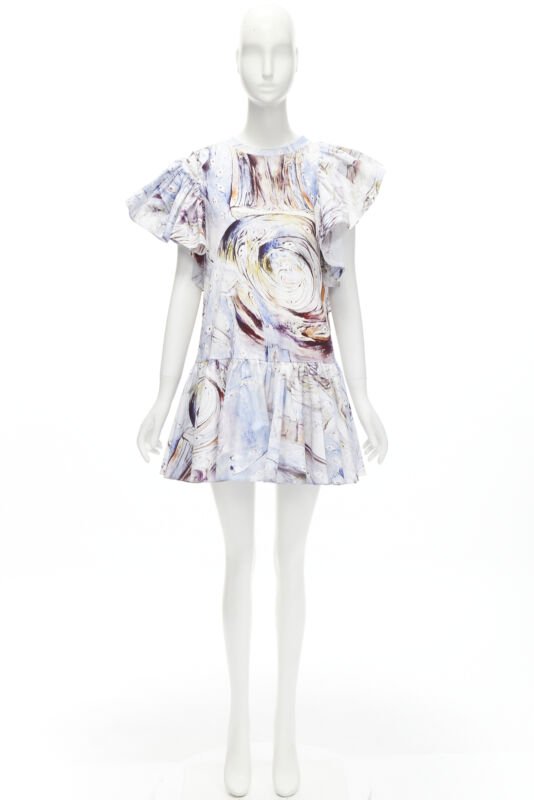 Alexander Mcqueen William Blake Mini Dress - Image 13