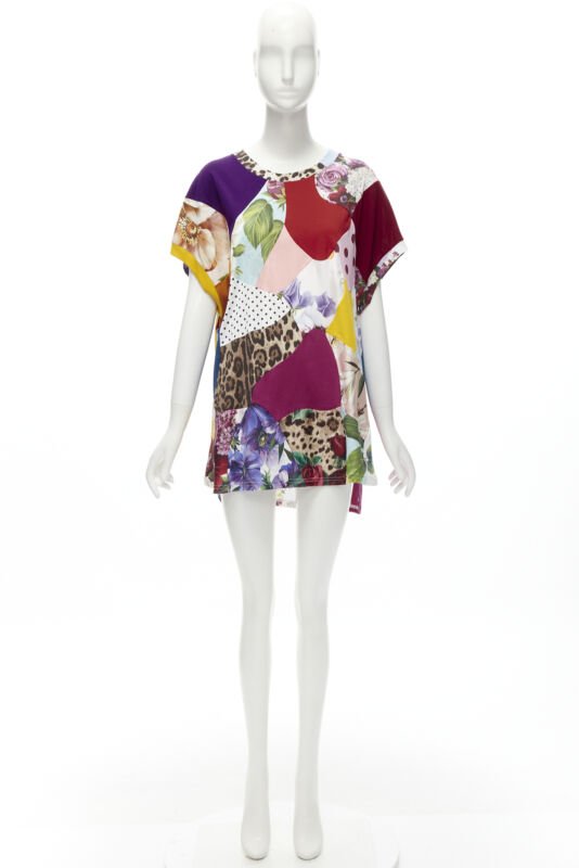Dolce & Gabbana Sicilian Patchwork Dress - Image 12