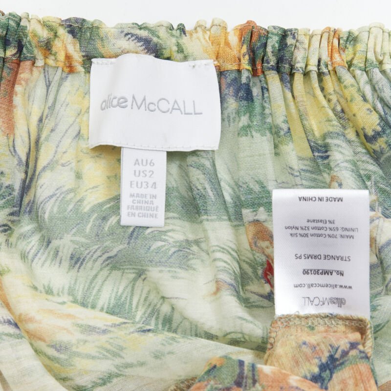 Alice Mccall Green Tiered Playsuit - Image 14