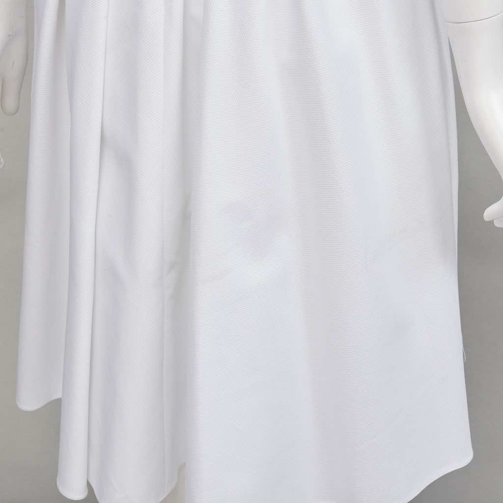 Alexander Mcqueen White Bell Sleeve Dress - Image 10