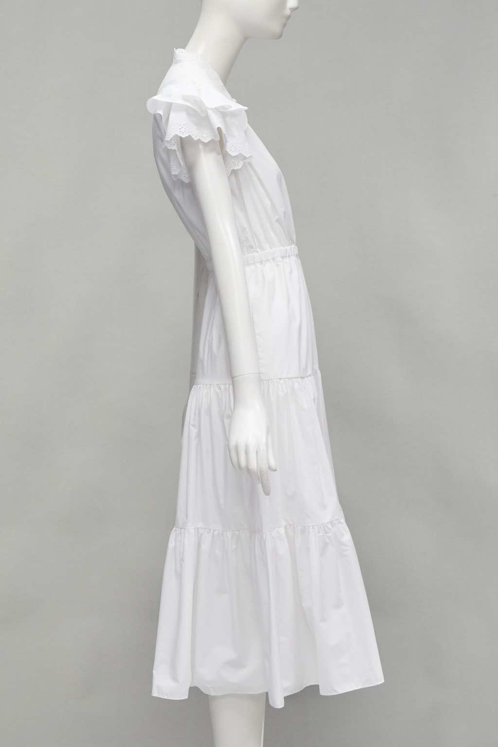 Philosophy Di Lorenzo Serafini White Butterfly Dress - Image 6
