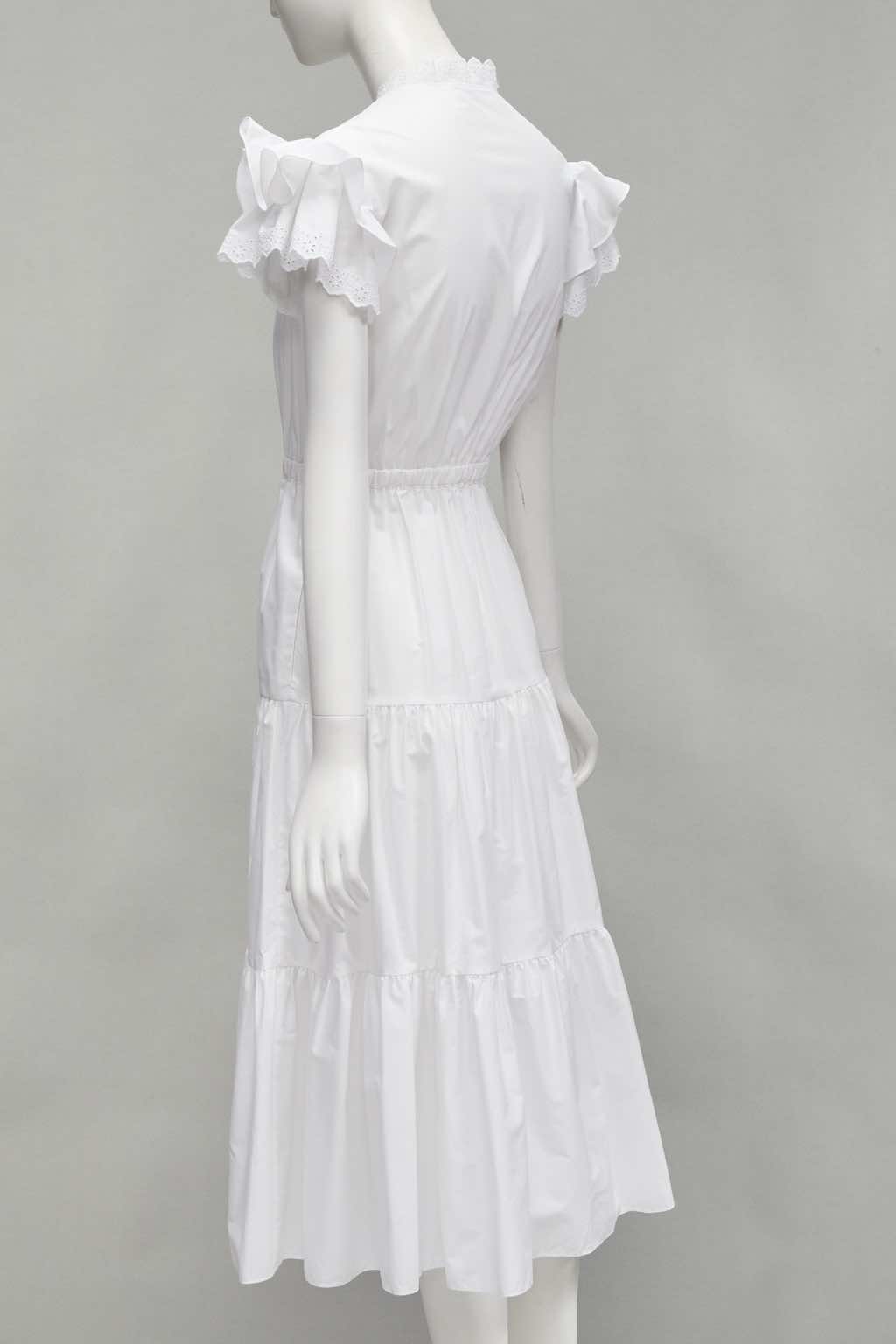 Philosophy Di Lorenzo Serafini White Butterfly Dress - Side view