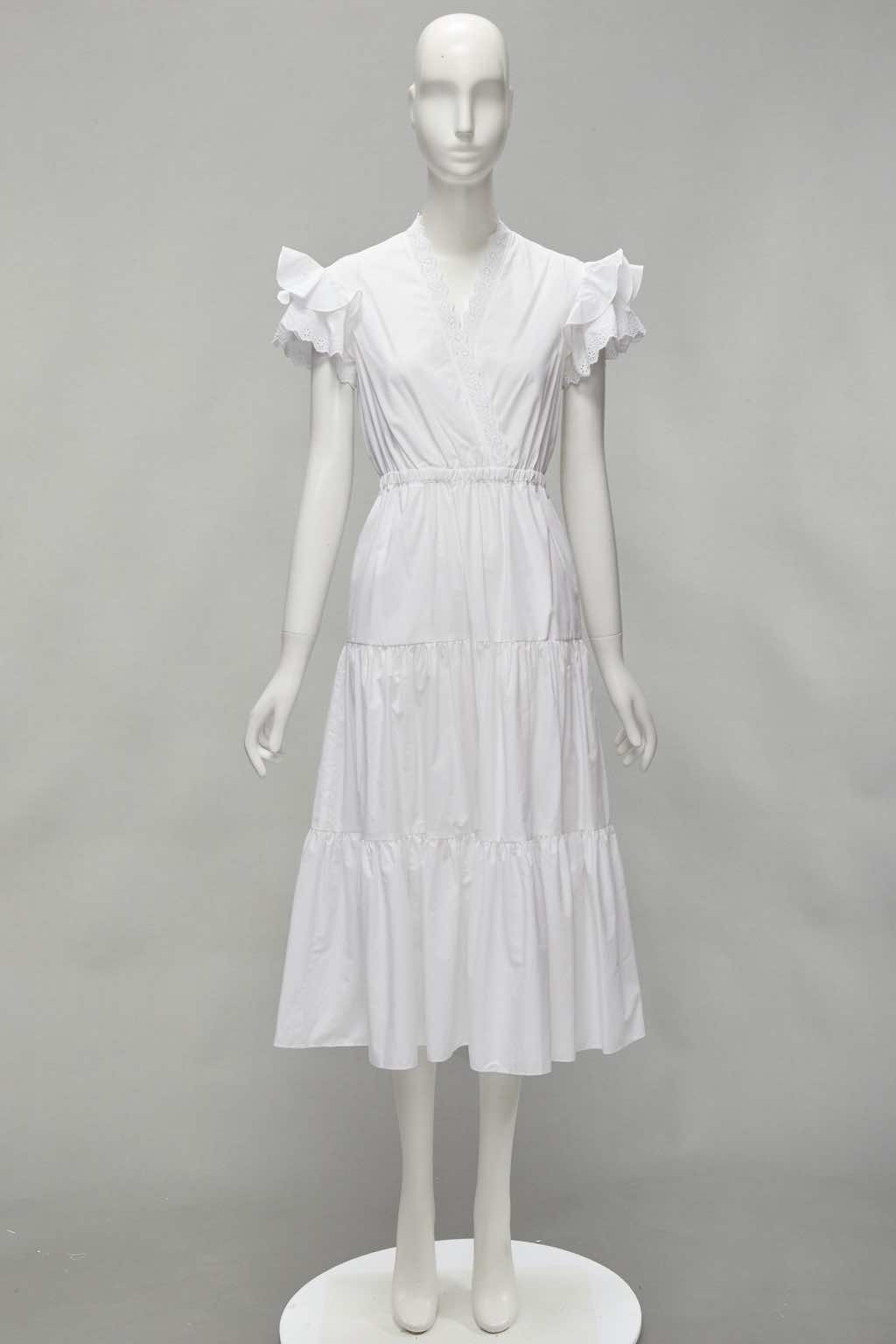 Philosophy Di Lorenzo Serafini White Butterfly Dress - Image 11