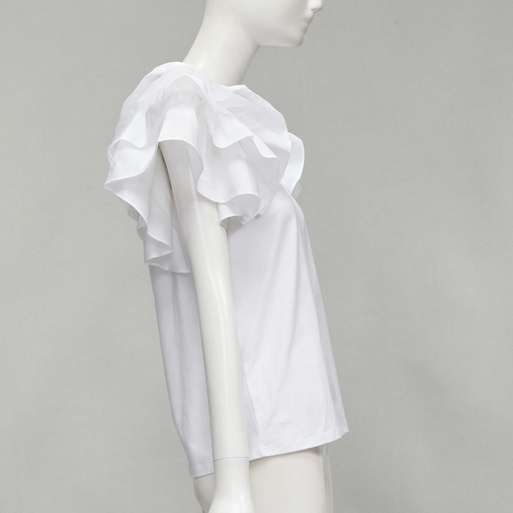 Alexander Mcqueen Ruffle Sleeve Shirt - 4