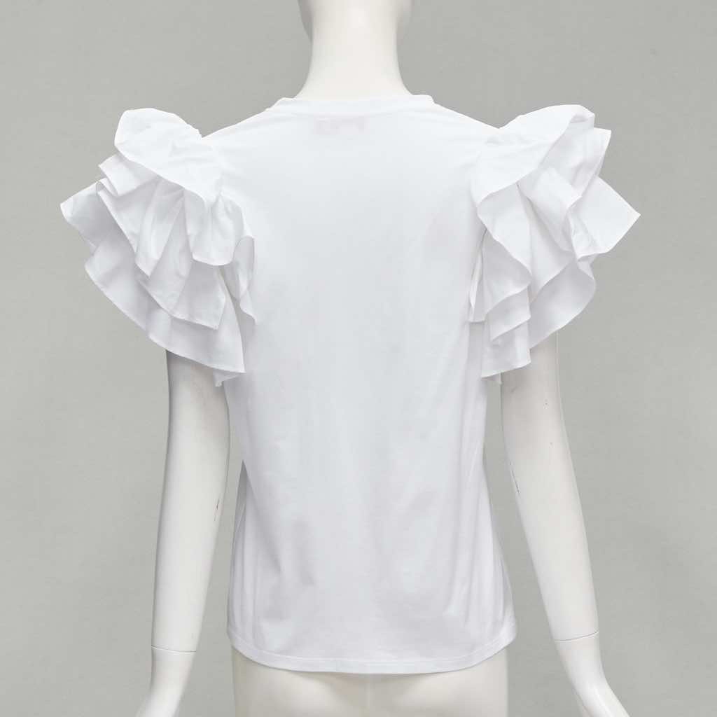 Alexander Mcqueen Ruffle Sleeve Shirt - Side view