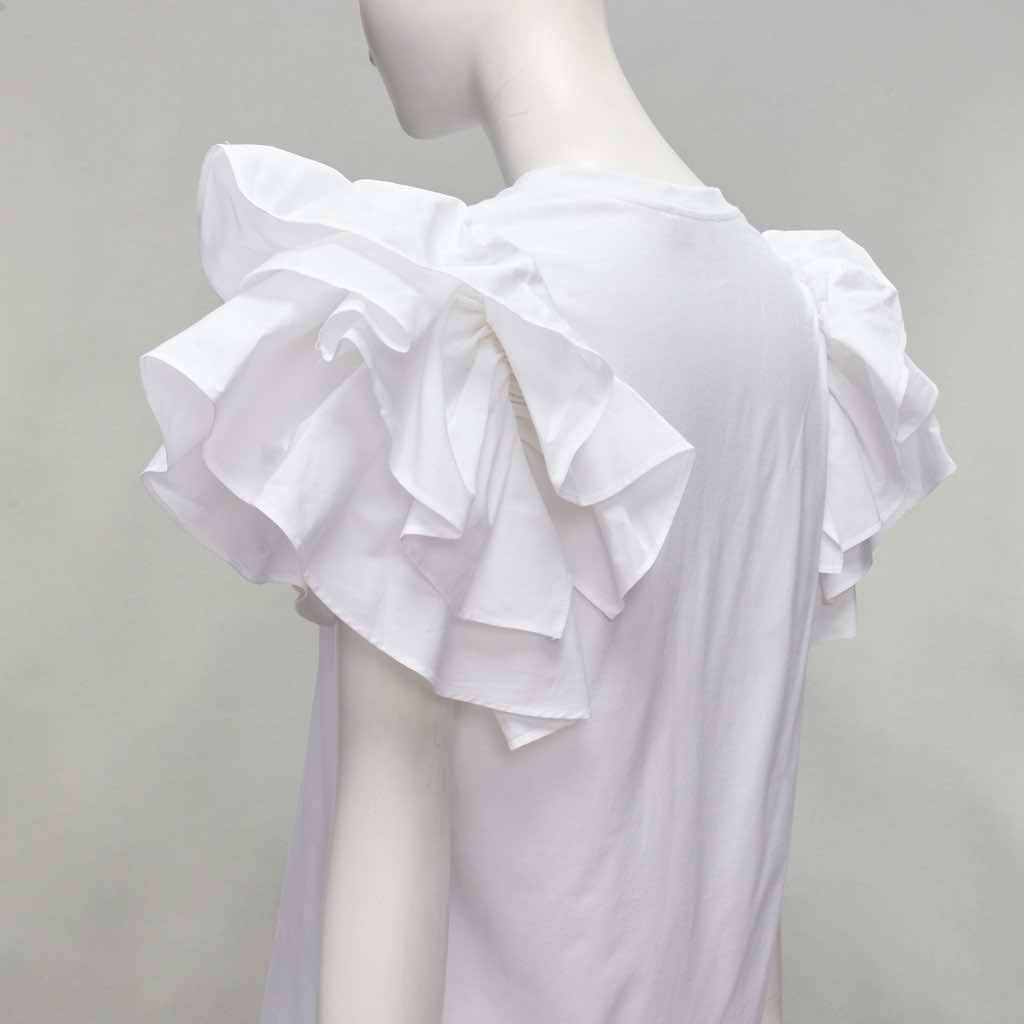 Alexander Mcqueen Ruffle Sleeve Shirt - Detail 2