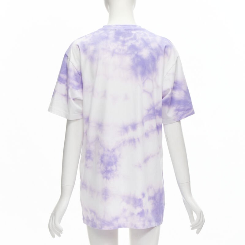 Balmain Tie Dye Logo Shirt - Side view