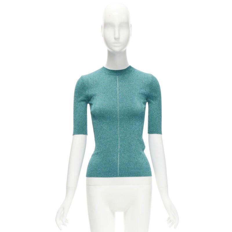 Saint Laurent Metallic Lattice Top - Image 11