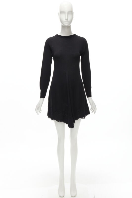 Philosophy Di Lorenzo Serafini Black Lace Trim Dress - Image 12