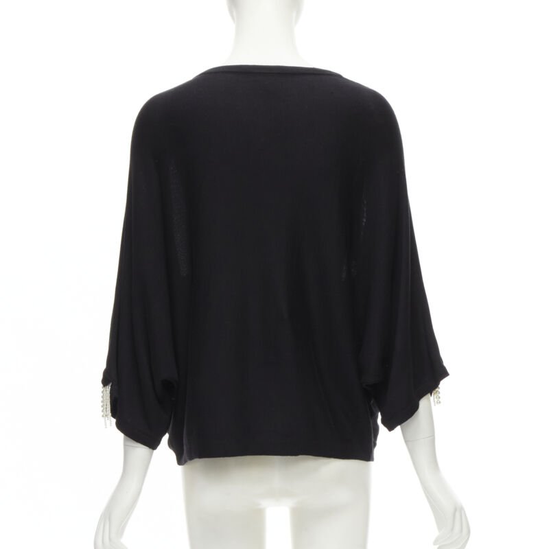 Giambattista Valli Pearl Fringe Sweater - Side view