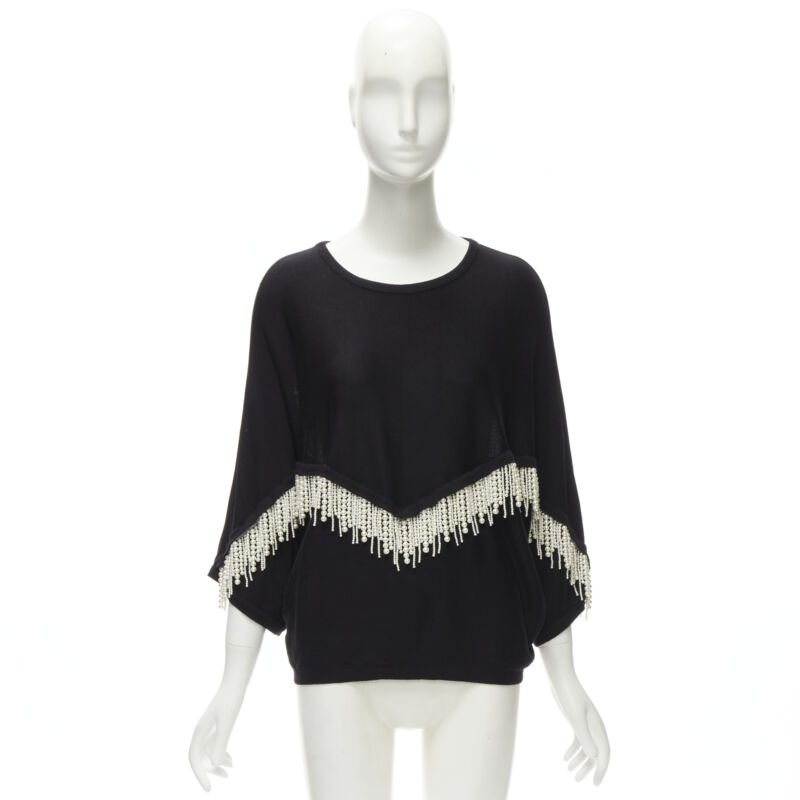 Giambattista Valli Pearl Fringe Sweater - Image 11
