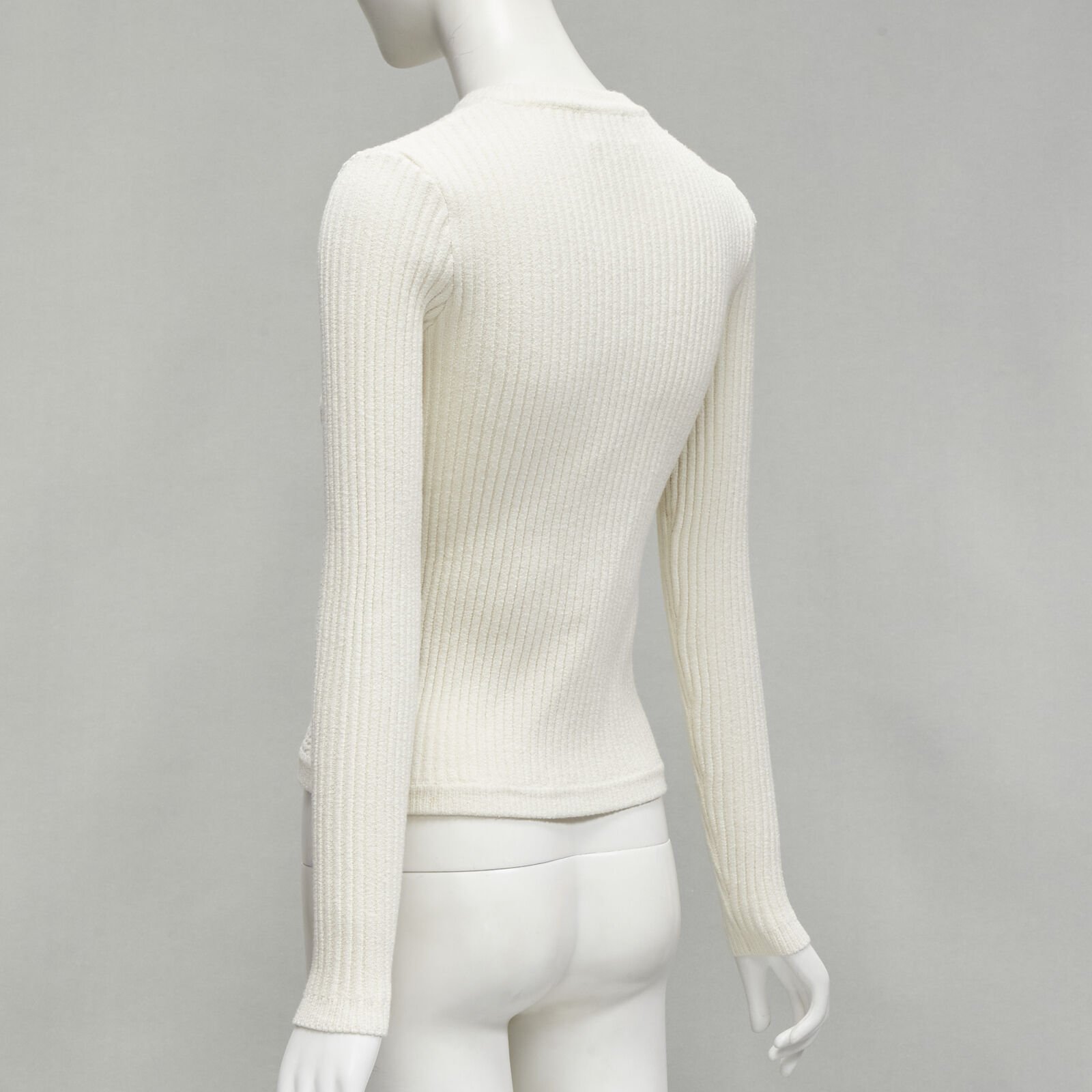 Ganni Crystal Button Sweater - Detail 1