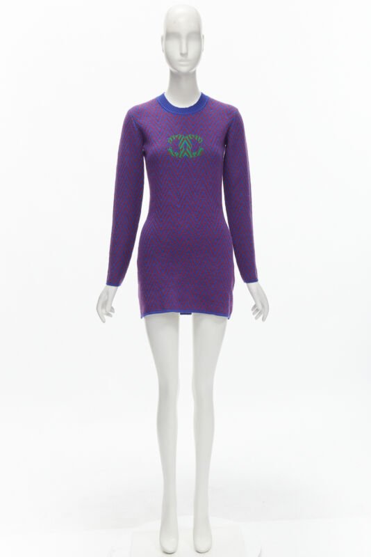 Chanel Chevron Crystal Dress - Image 12