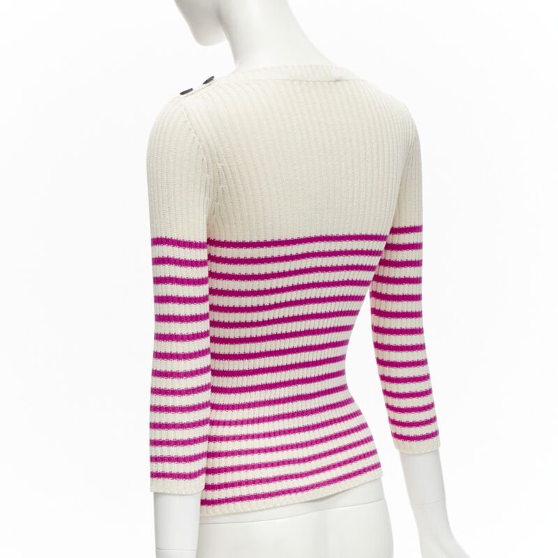 Christian Dior Pink Nautical Top - Detail 1