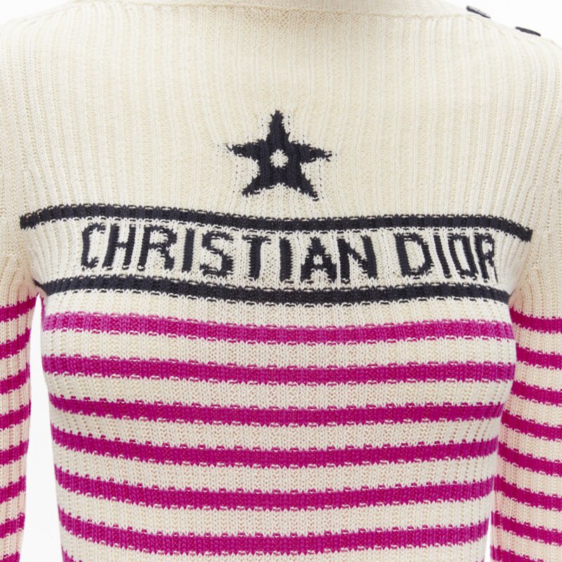 Christian Dior Pink Nautical Top - Detail 2