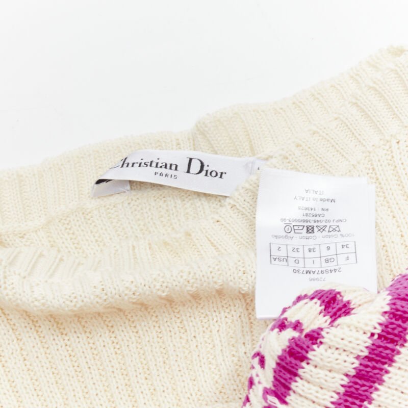 Christian Dior Pink Nautical Top - Image 11