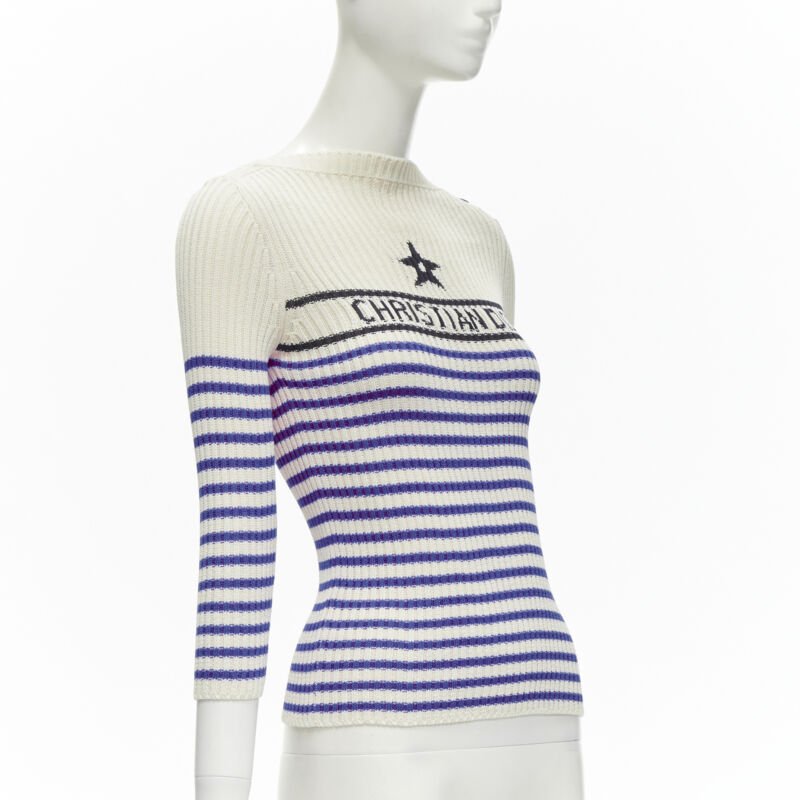 Christian Dior Blue Nautical Top - Image 6
