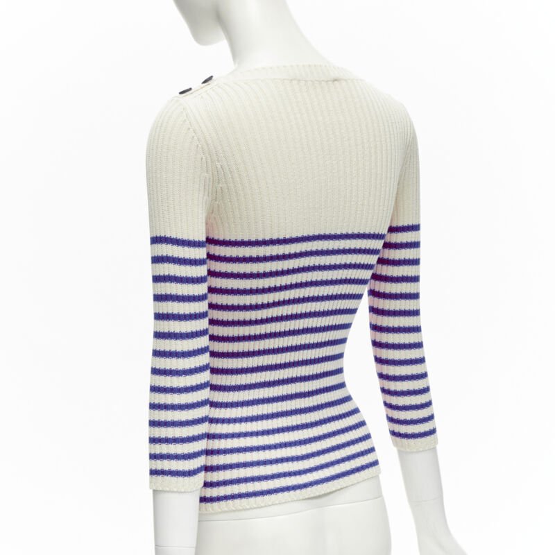 Christian Dior Blue Nautical Top - Detail 1