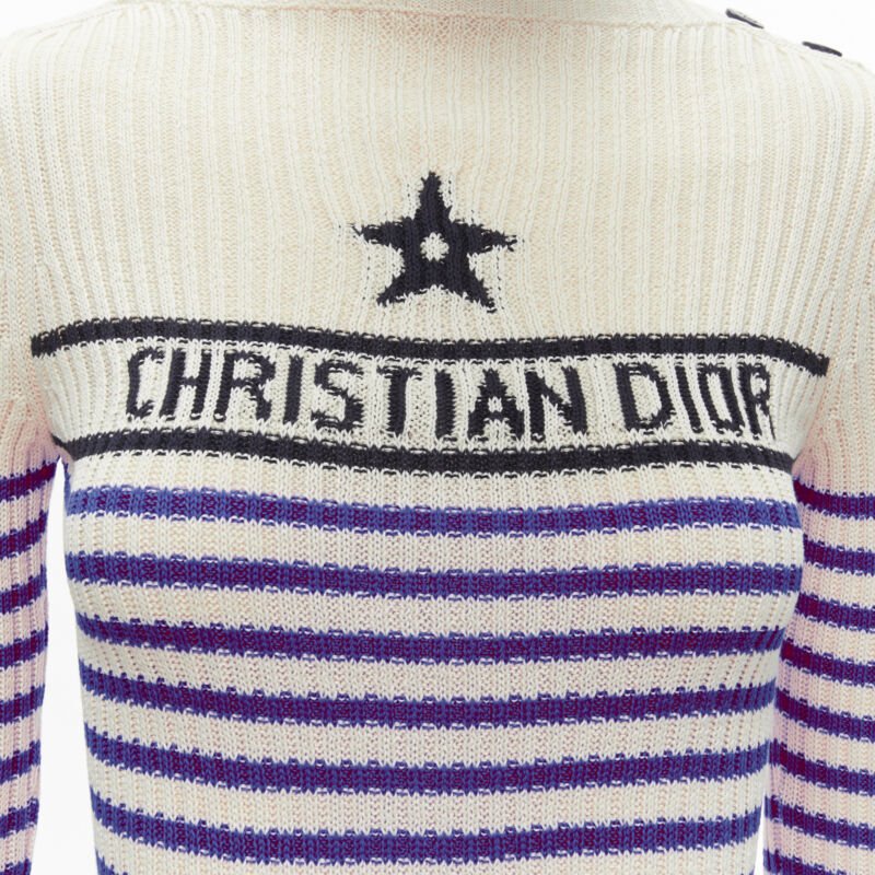 Christian Dior Blue Nautical Top - Detail 2