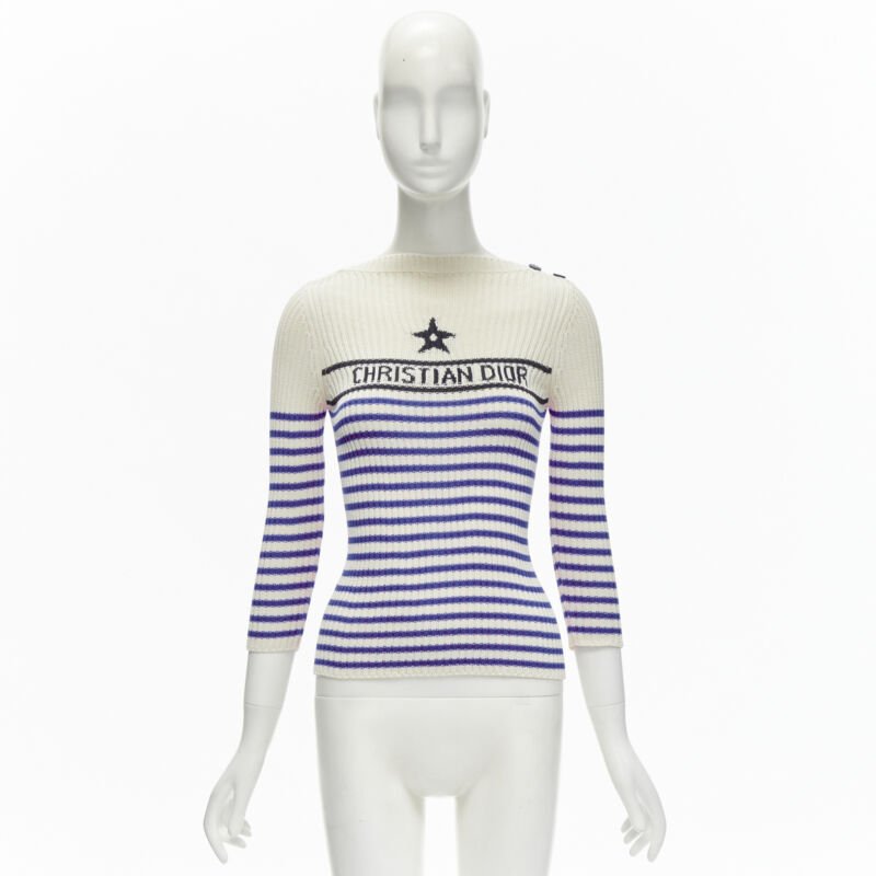 Christian Dior Blue Nautical Top - Image 12